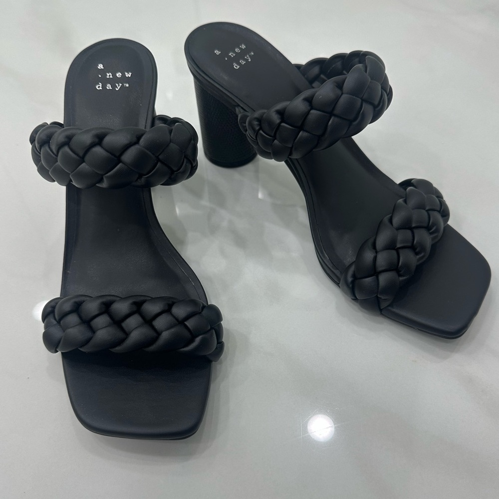 A New Day Braided Heels